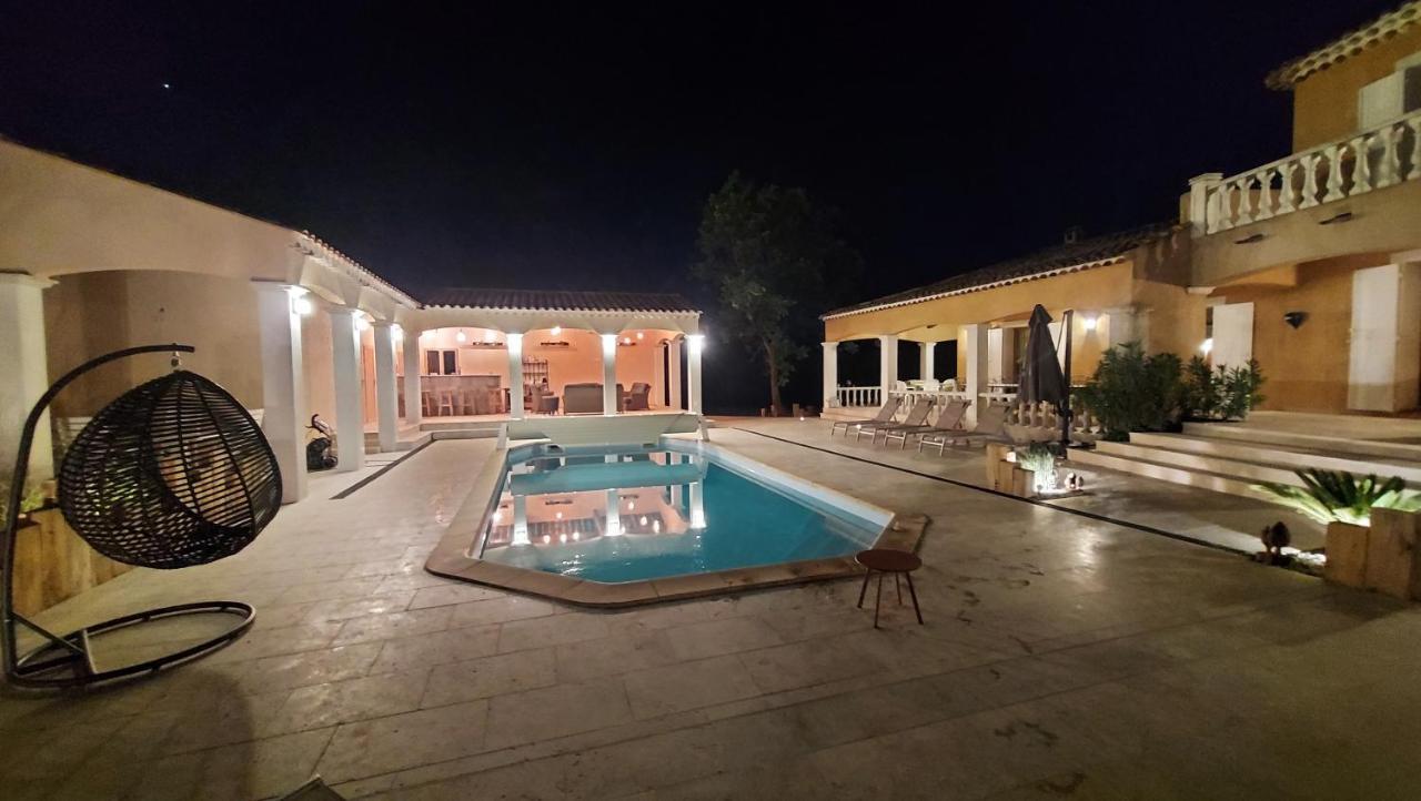 Le Mas Provencal Régusse Exteriör bild